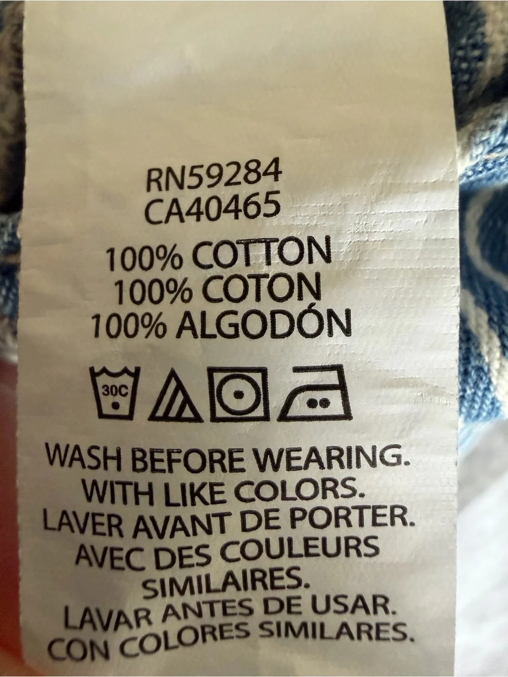 5/$25 The Children's Place Blue & White Striped Kids Overalls NWOT